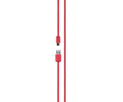 Kabel Xqisit KABEL USB-microUSB XQISIT 1.8m czerwony w oplocie #